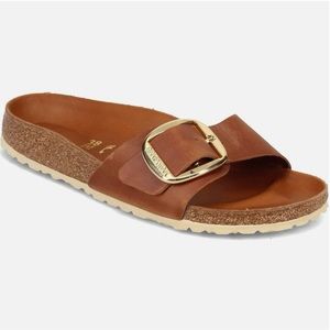Birkenstock big buckle sandals